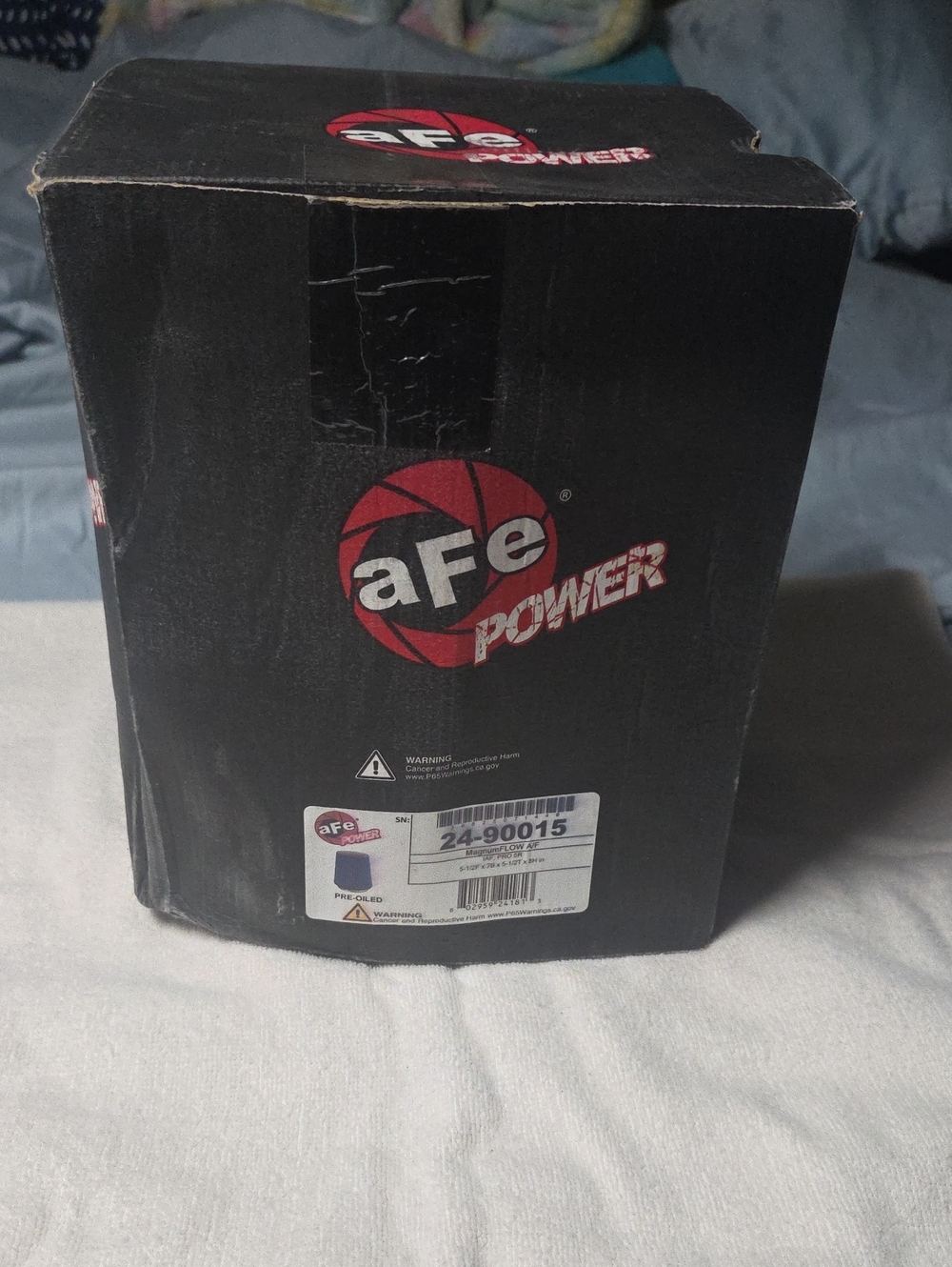 aFe Power Performance Part Filter - Black & Red